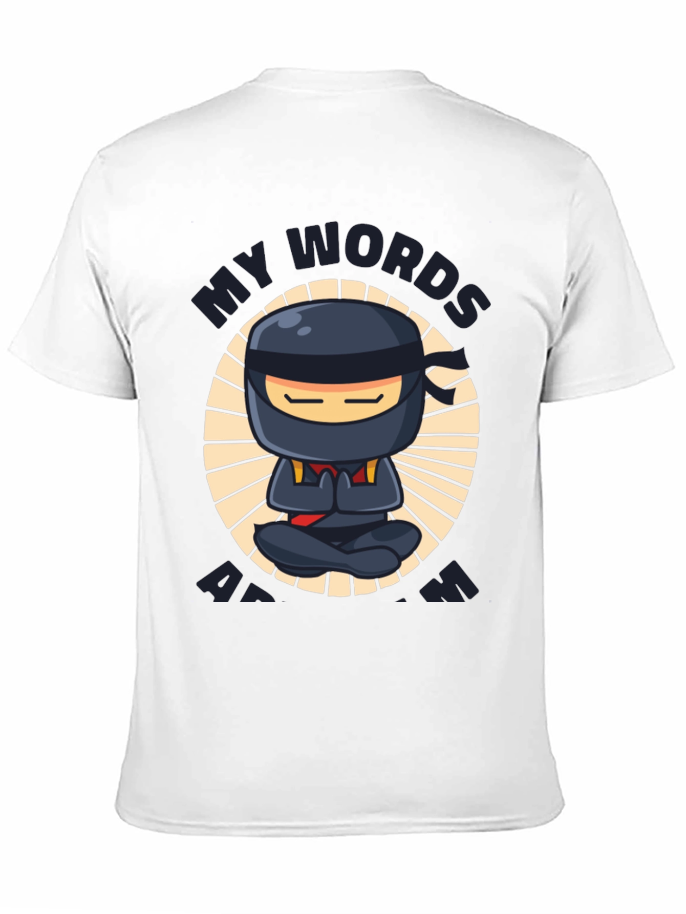 Ninja Words Are Wisdom T-Shirt