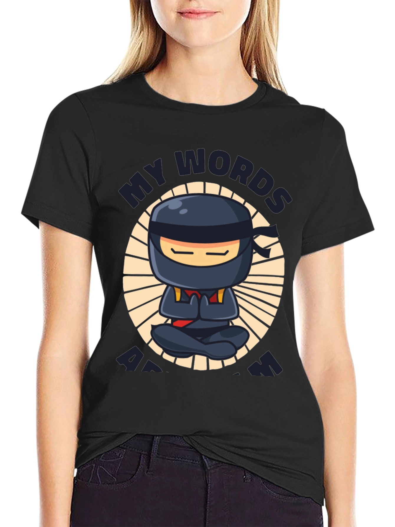 Ninja Words Are Wisdom T-Shirt