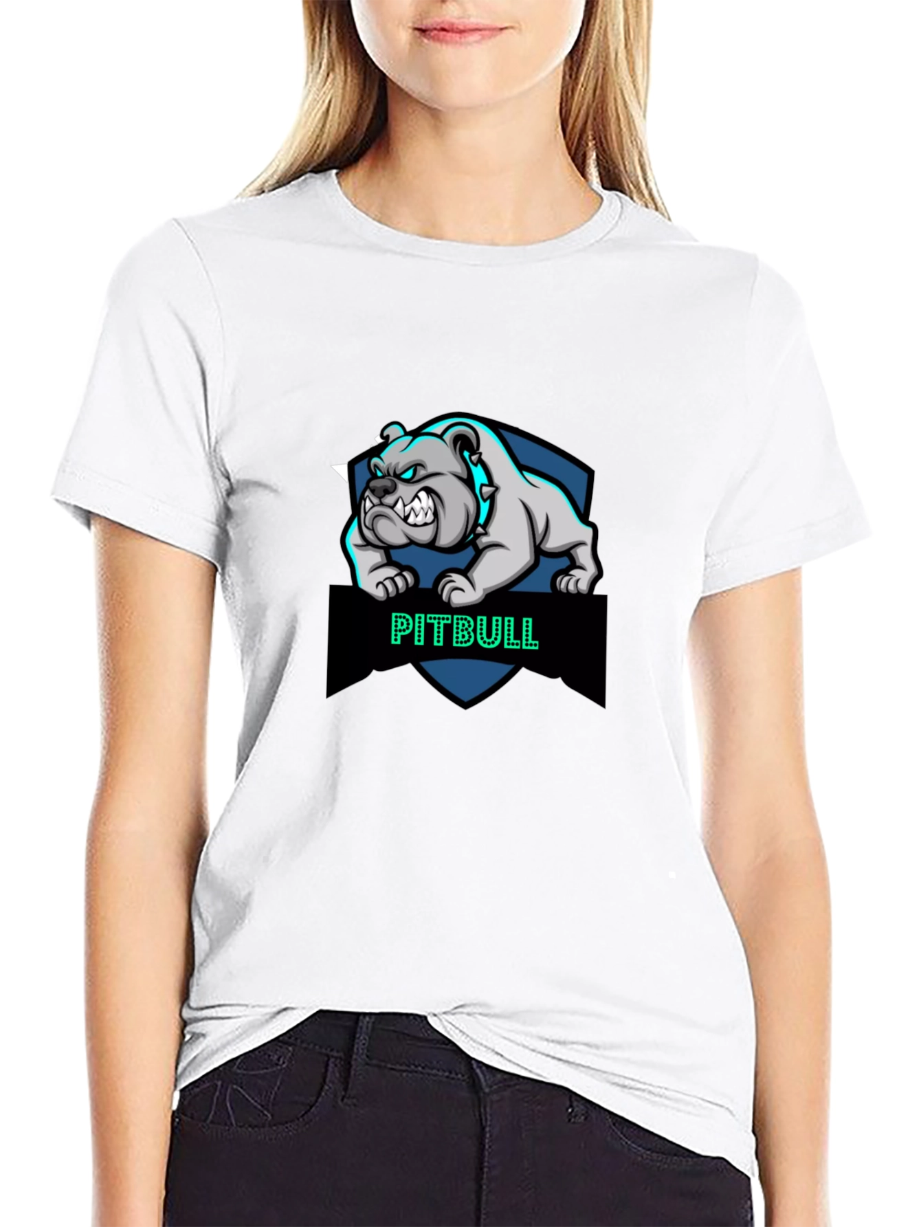 Pitbull Graphic T-Shirt - Bold Design