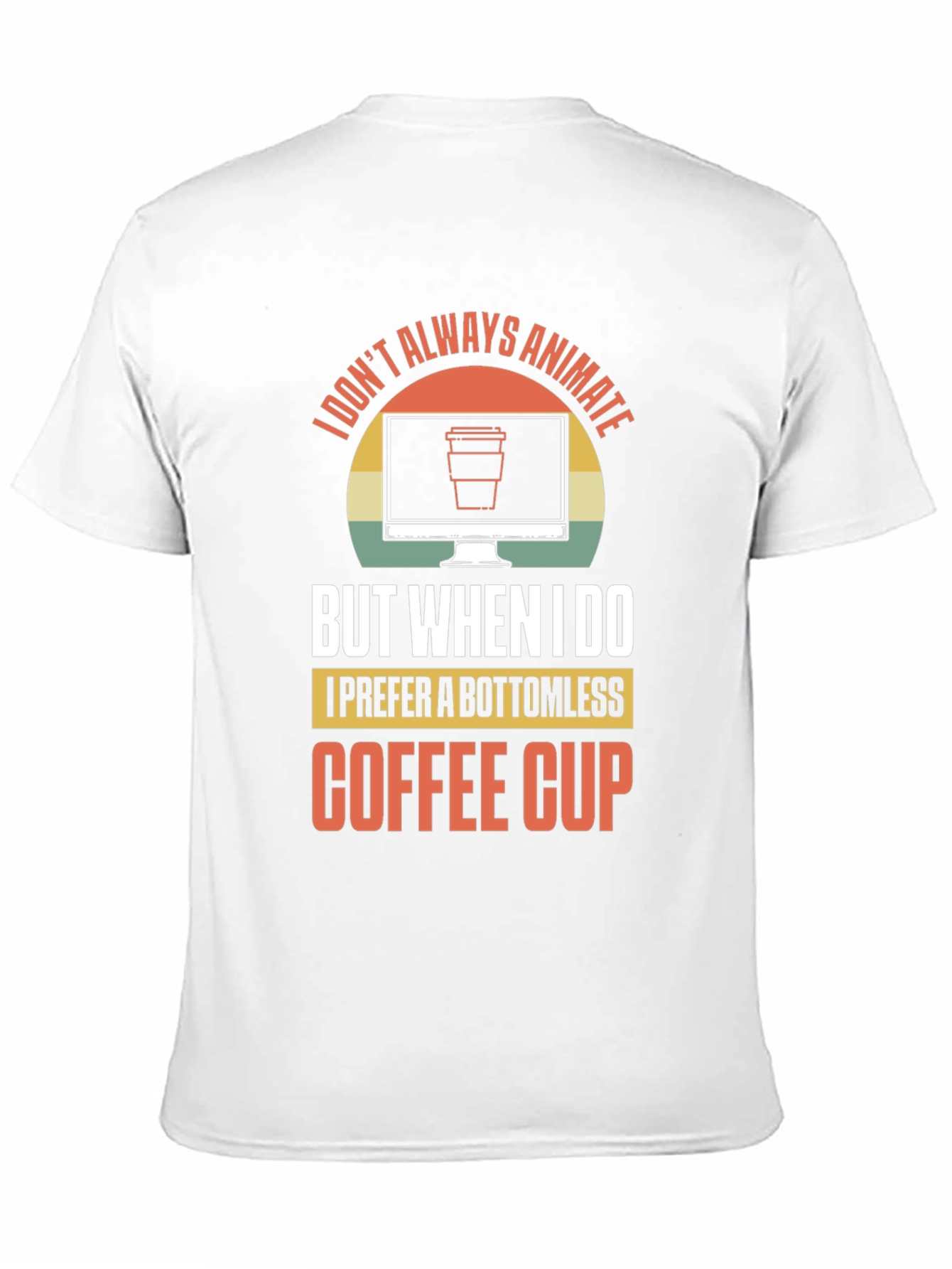 Animate Coffee Lover Graphic T-Shirt