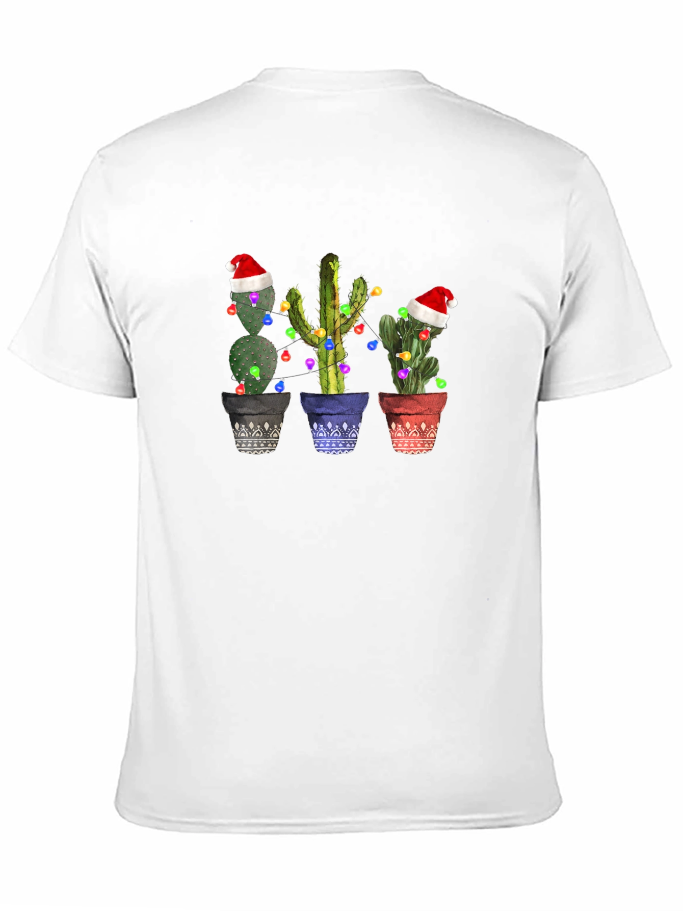 Christmas Cactus Tee - Holiday Desert Fun