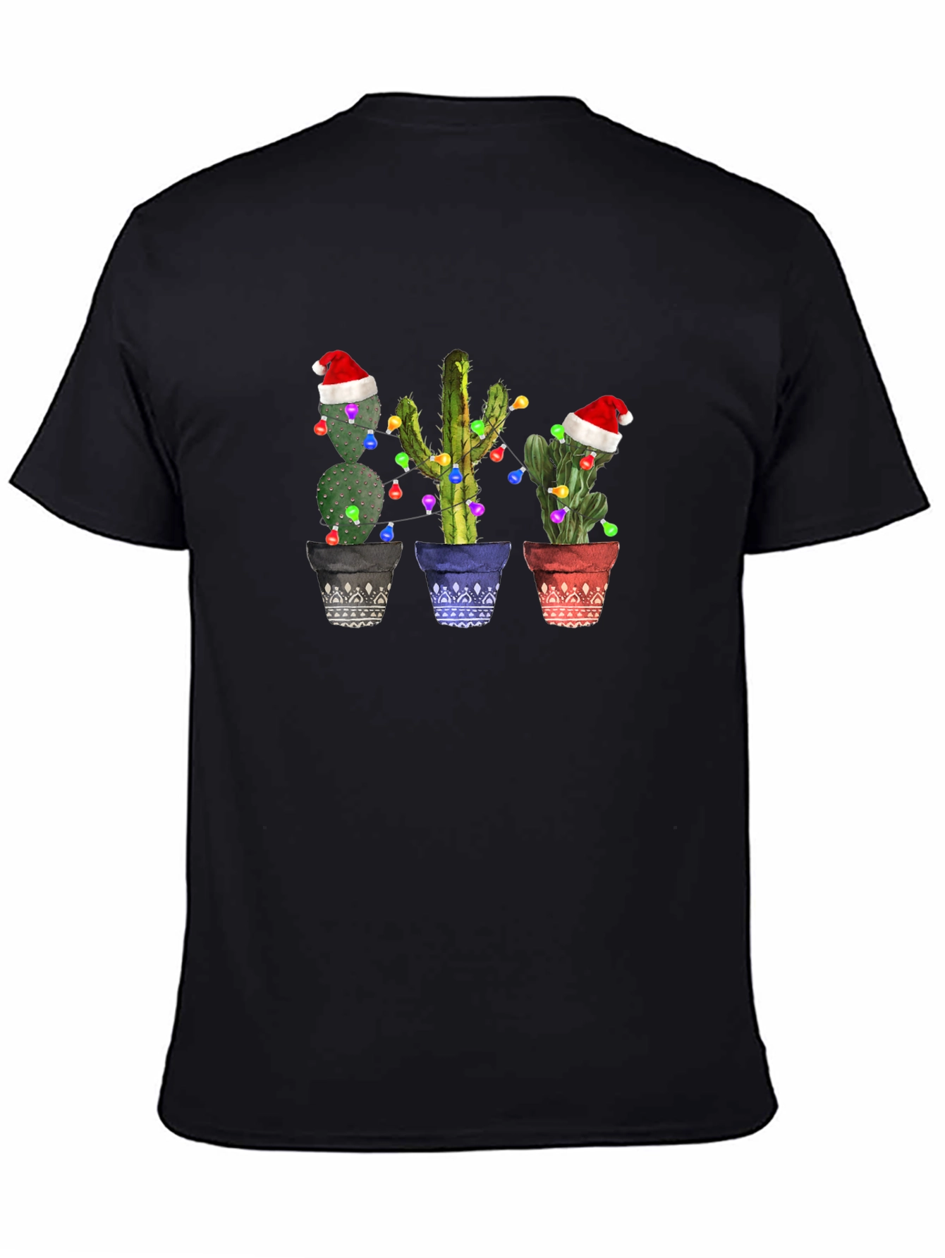 Christmas Cactus Tee - Holiday Desert Fun