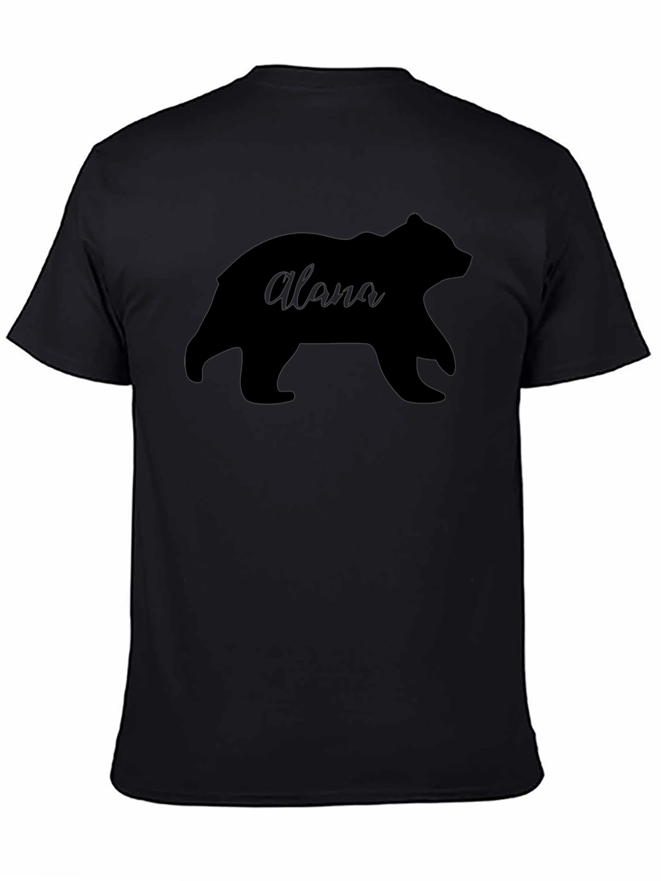 Alana Bear Graphic T-Shirt - Black