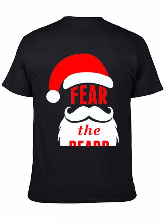 Fear the Beard Santa Tee