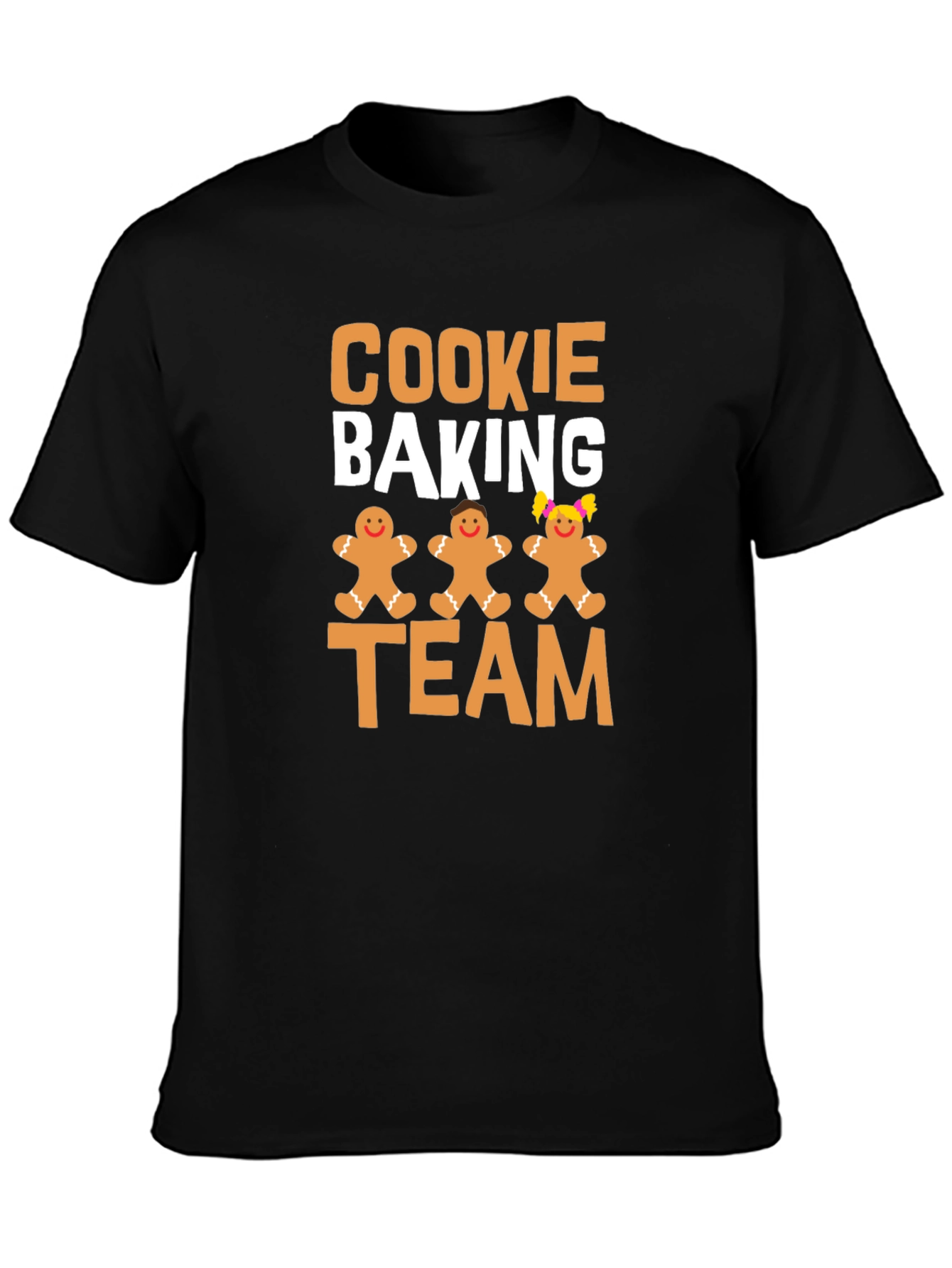 Cookie Baking Team T-Shirt Gingerbread Holiday Tee