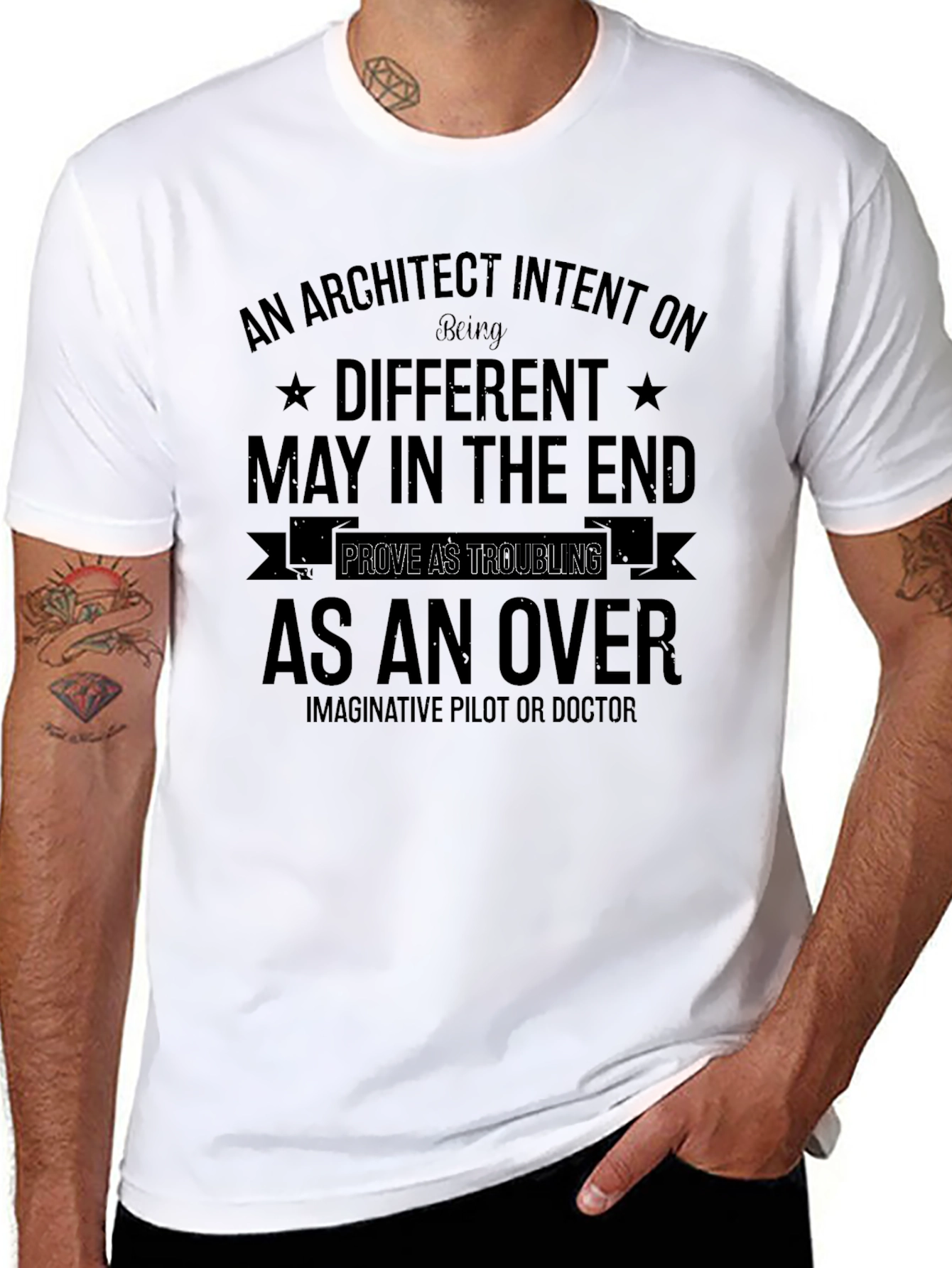 Architect Intent Funny T-Shirt