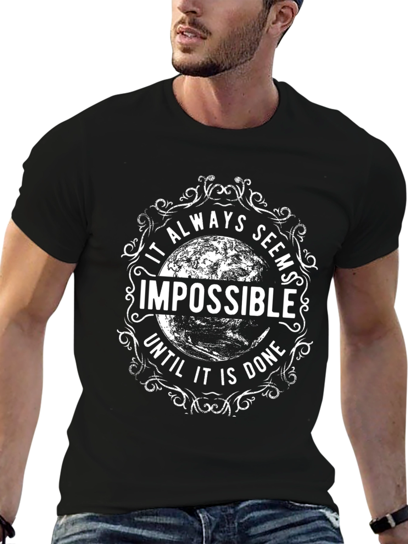 Impossible Quote T-Shirt - Motivational Graphic Tee