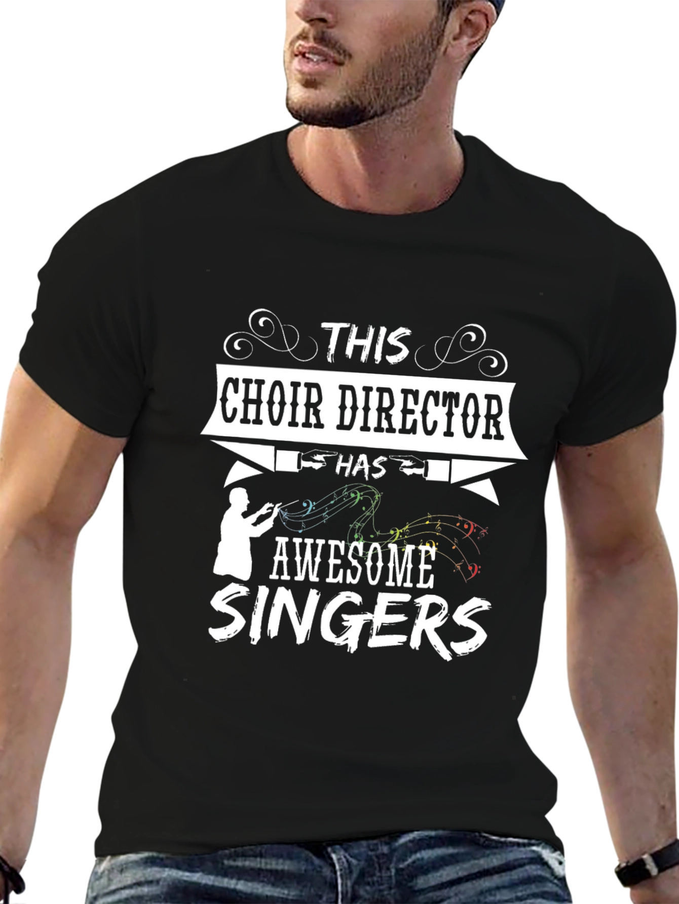 Choir Director Awesome Singers Graphic T-Shirt