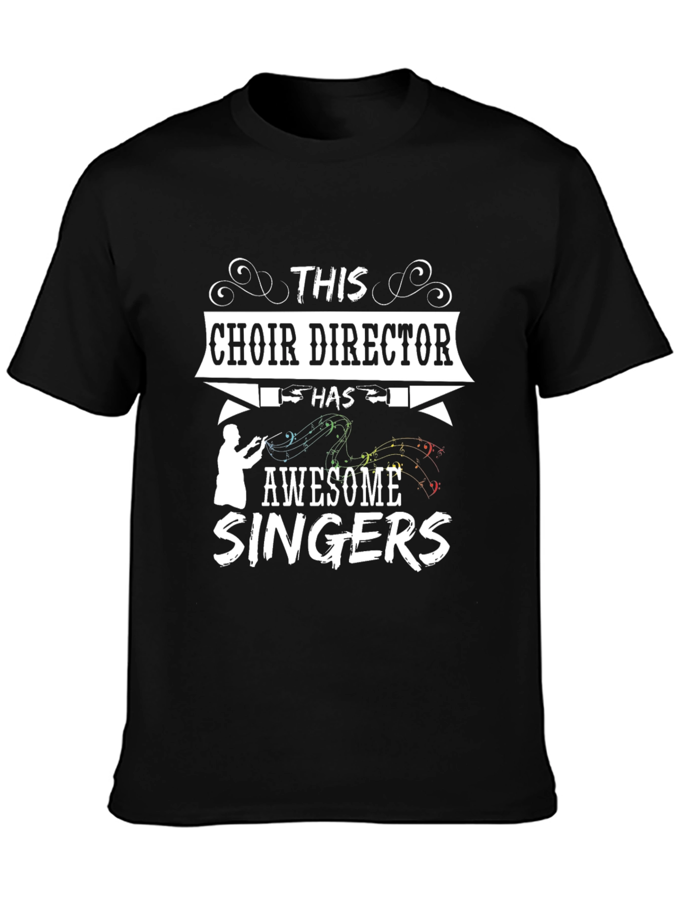 Choir Director Awesome Singers Graphic T-Shirt