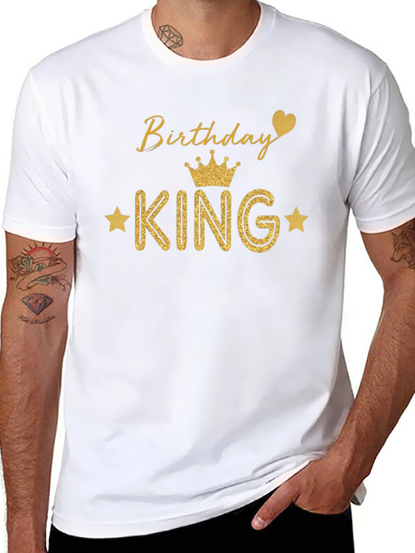 Birthday King Graphic Tee