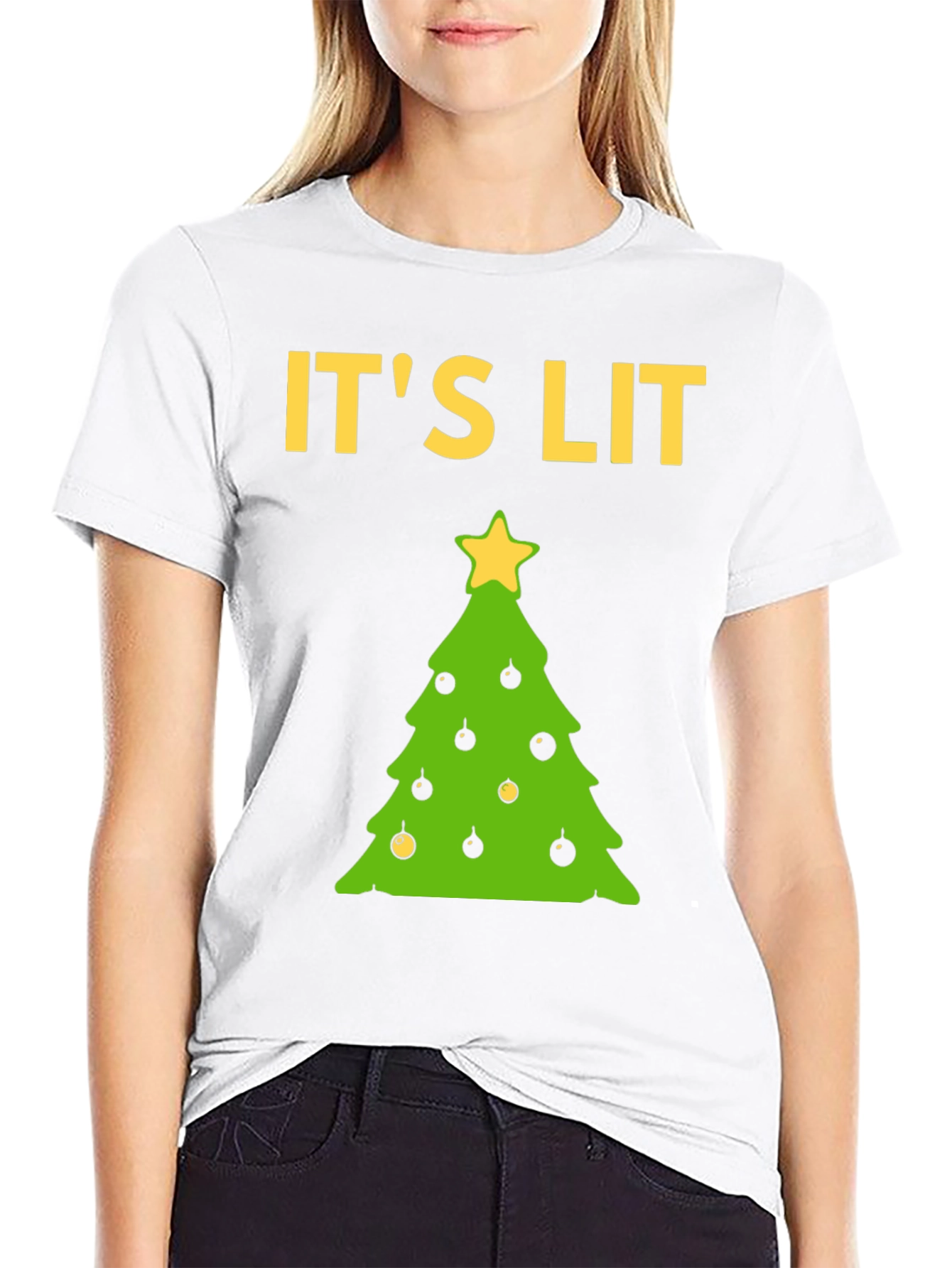 Its Lit Christmas Tree T-Shirt