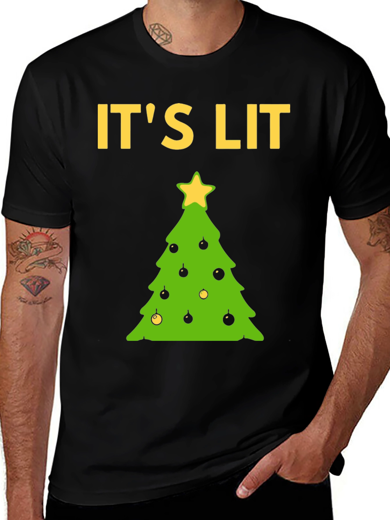 Its Lit Christmas Tree T-Shirt