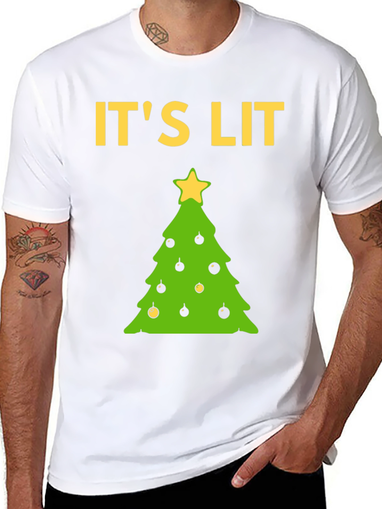 Its Lit Christmas Tree T-Shirt
