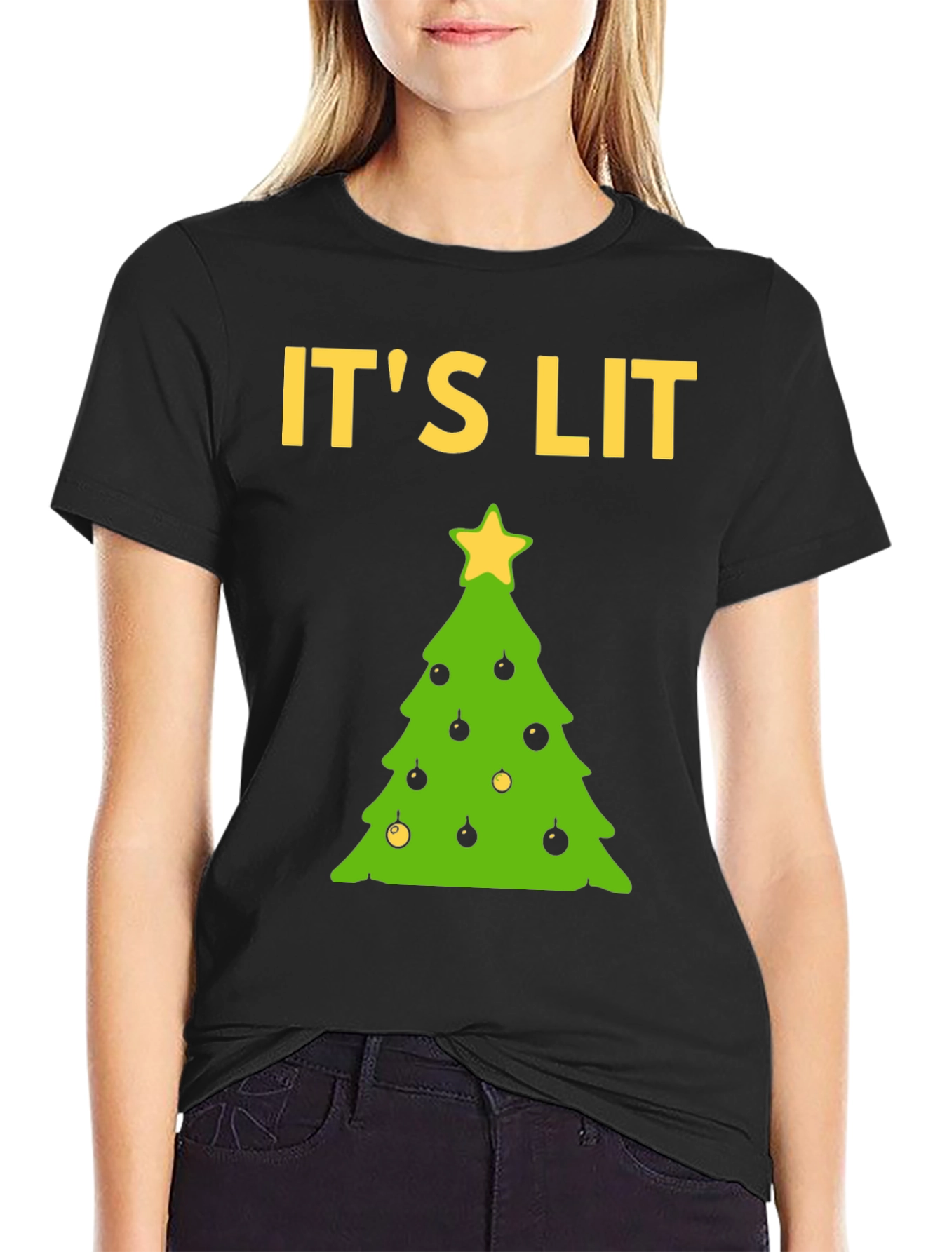 Its Lit Christmas Tree T-Shirt