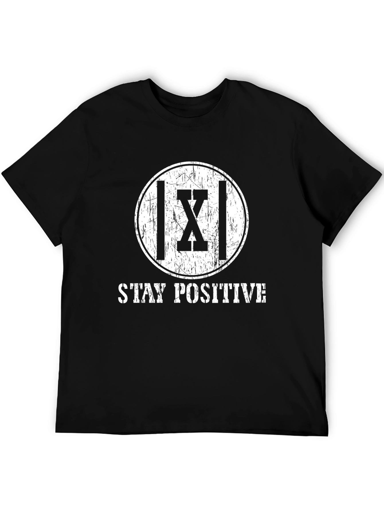 Stay Positive Graphic Tee -  Unique Design