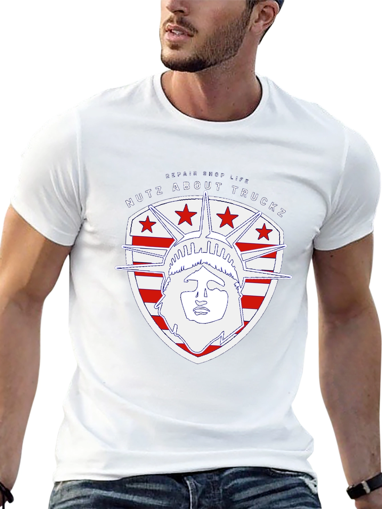 Nutz About Truckz T-Shirt - Liberty Design