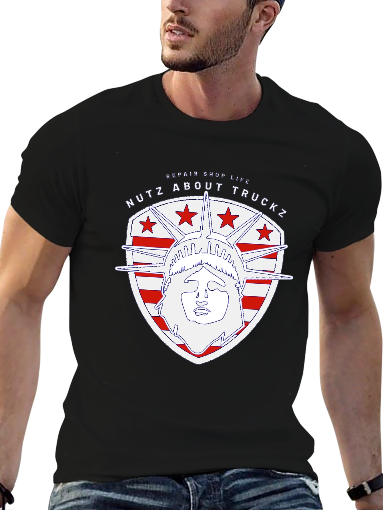Nutz About Truckz T-Shirt - Liberty Design