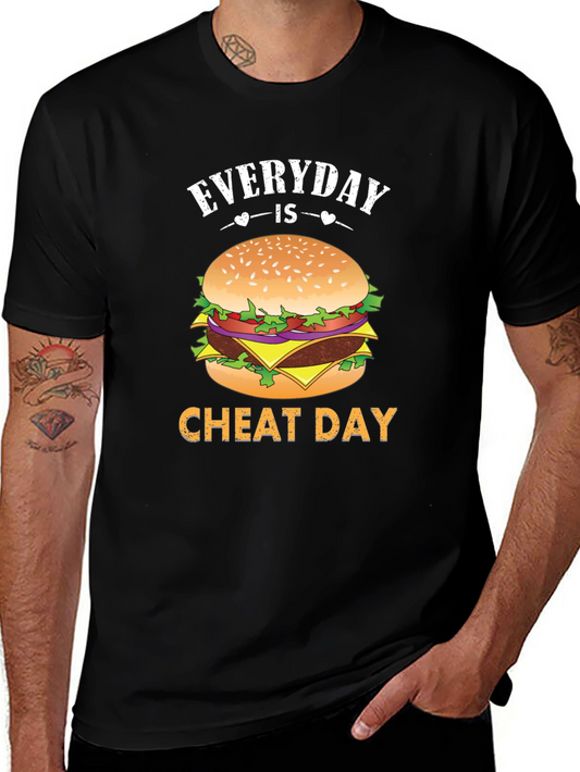 Everyday is Cheat Day Graphic T-Shirt