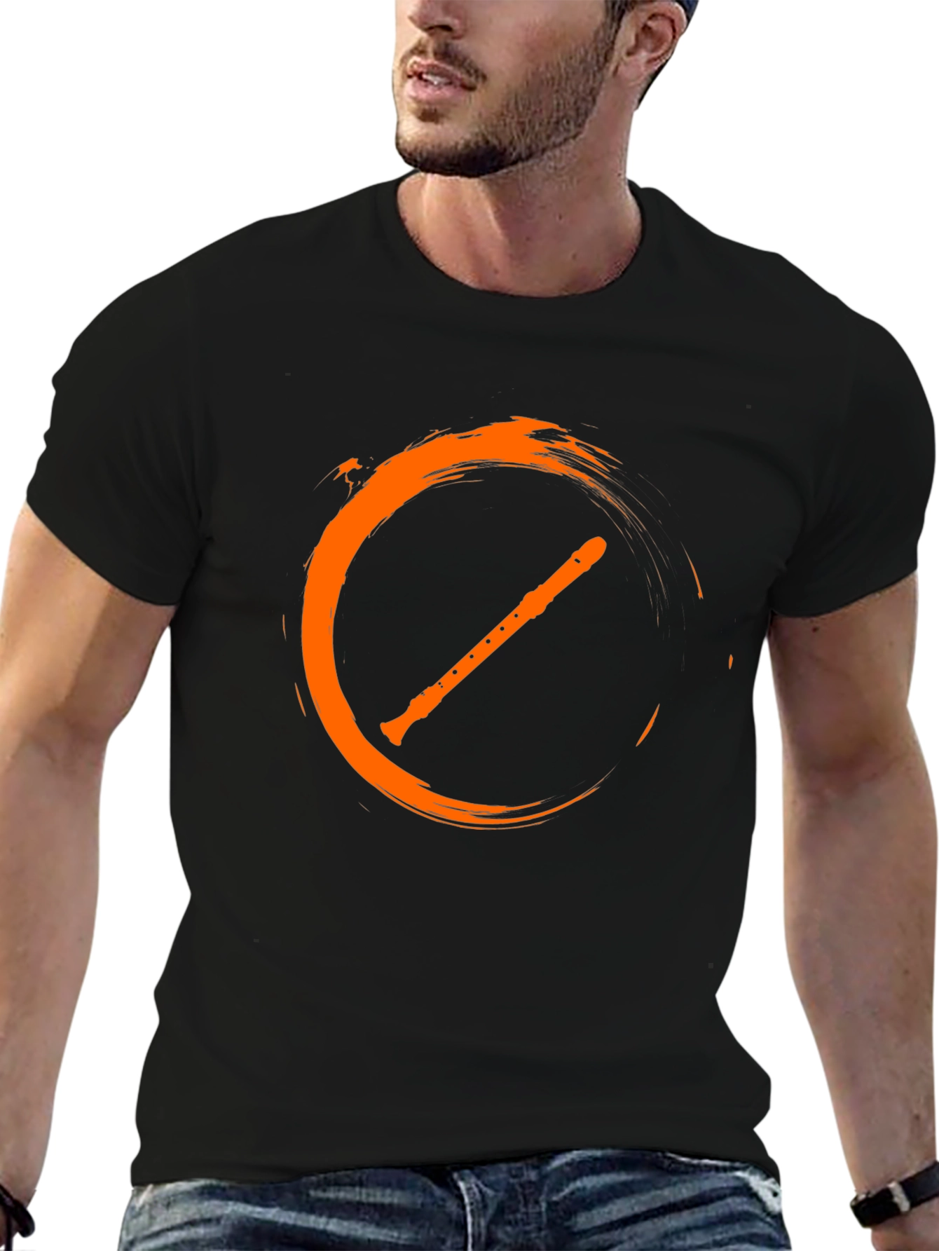 Recorders Circle T-Shirt - Black