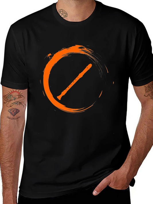 Recorders Circle T-Shirt - Black