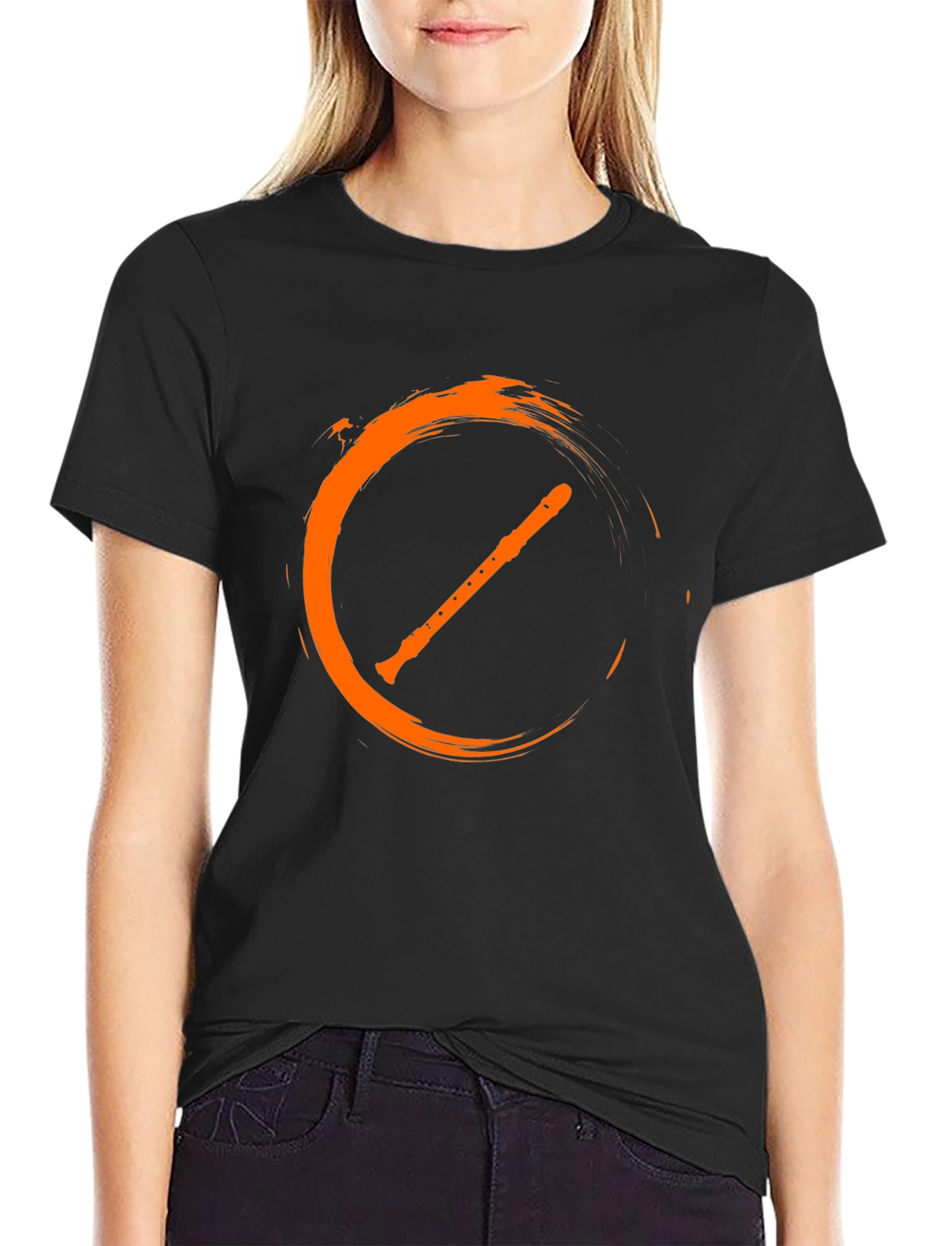 Recorders Circle T-Shirt - Black