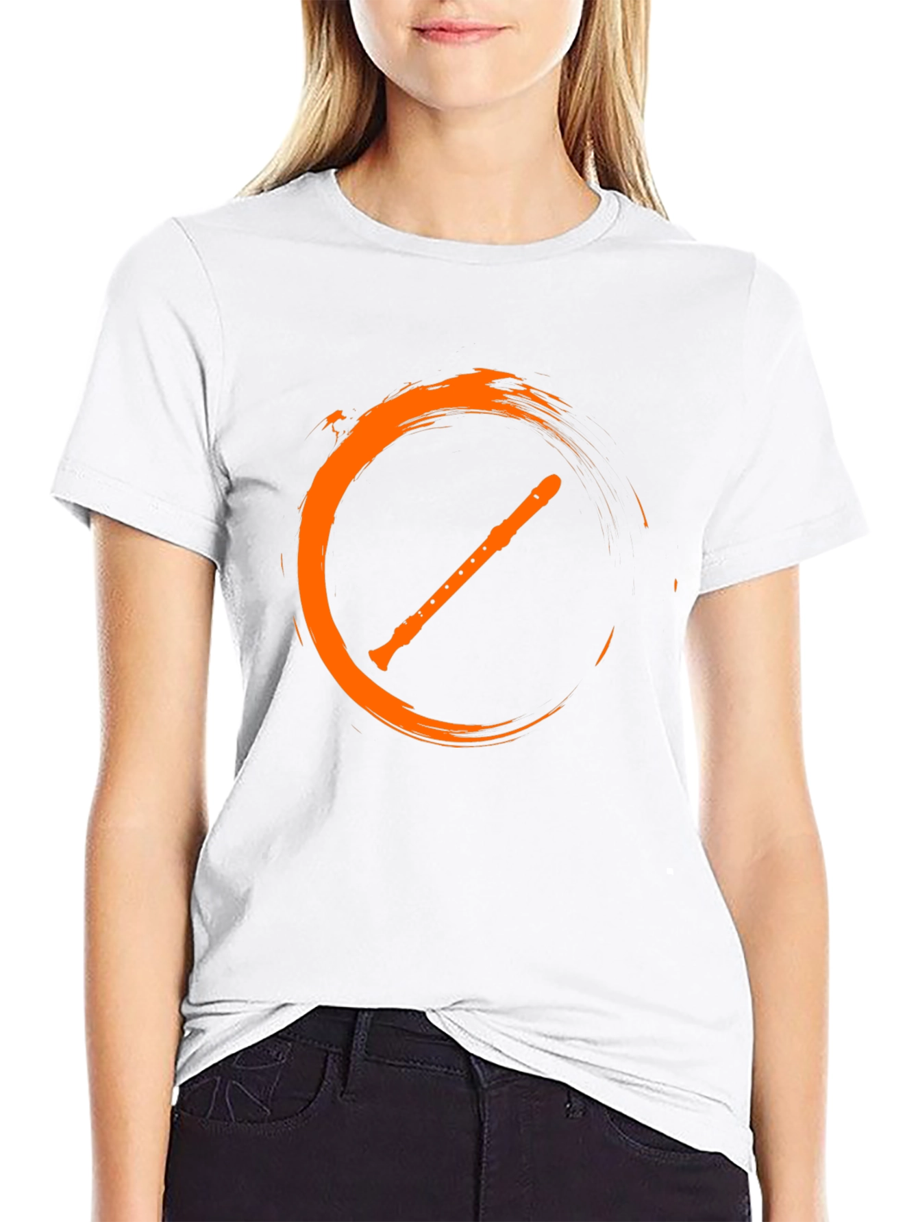 Recorders Circle T-Shirt - Black
