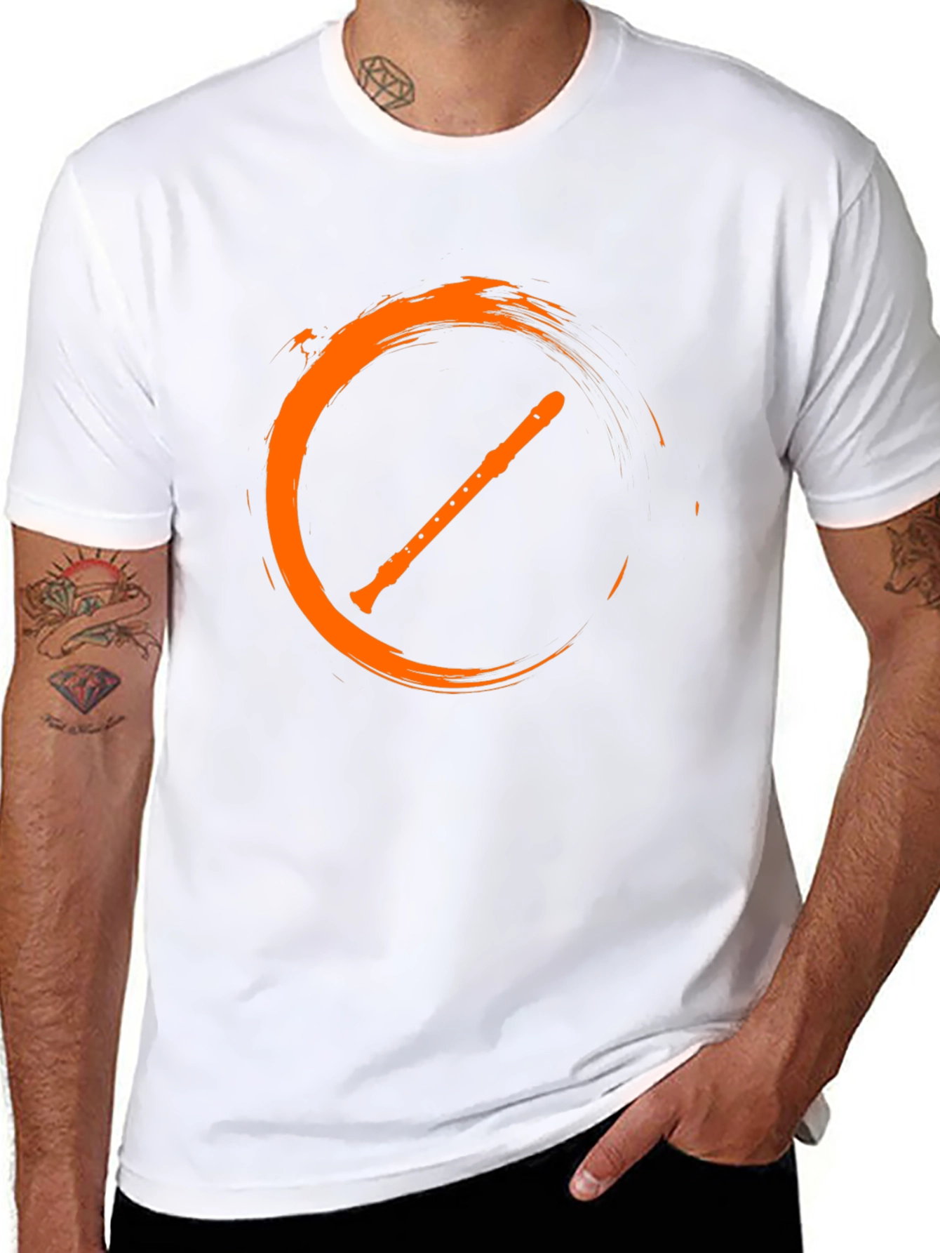 Recorders Circle T-Shirt - Black