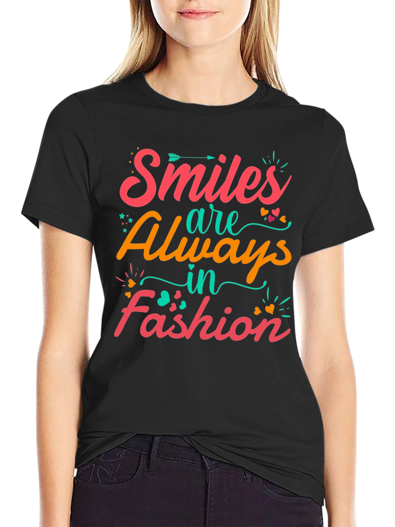 Smiles Are Always in Fashion Graphic T-Shirt