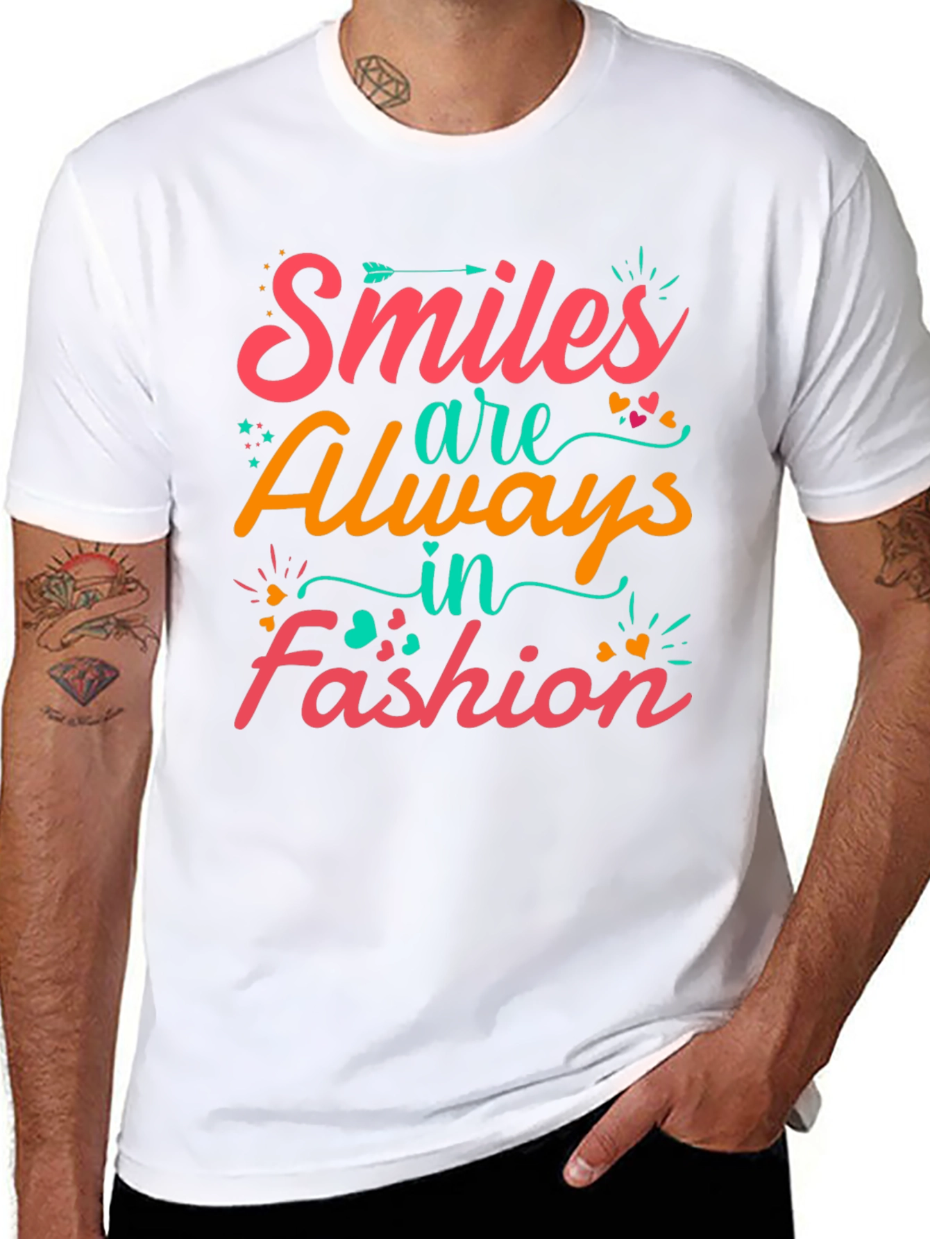 Smiles Are Always in Fashion Graphic T-Shirt