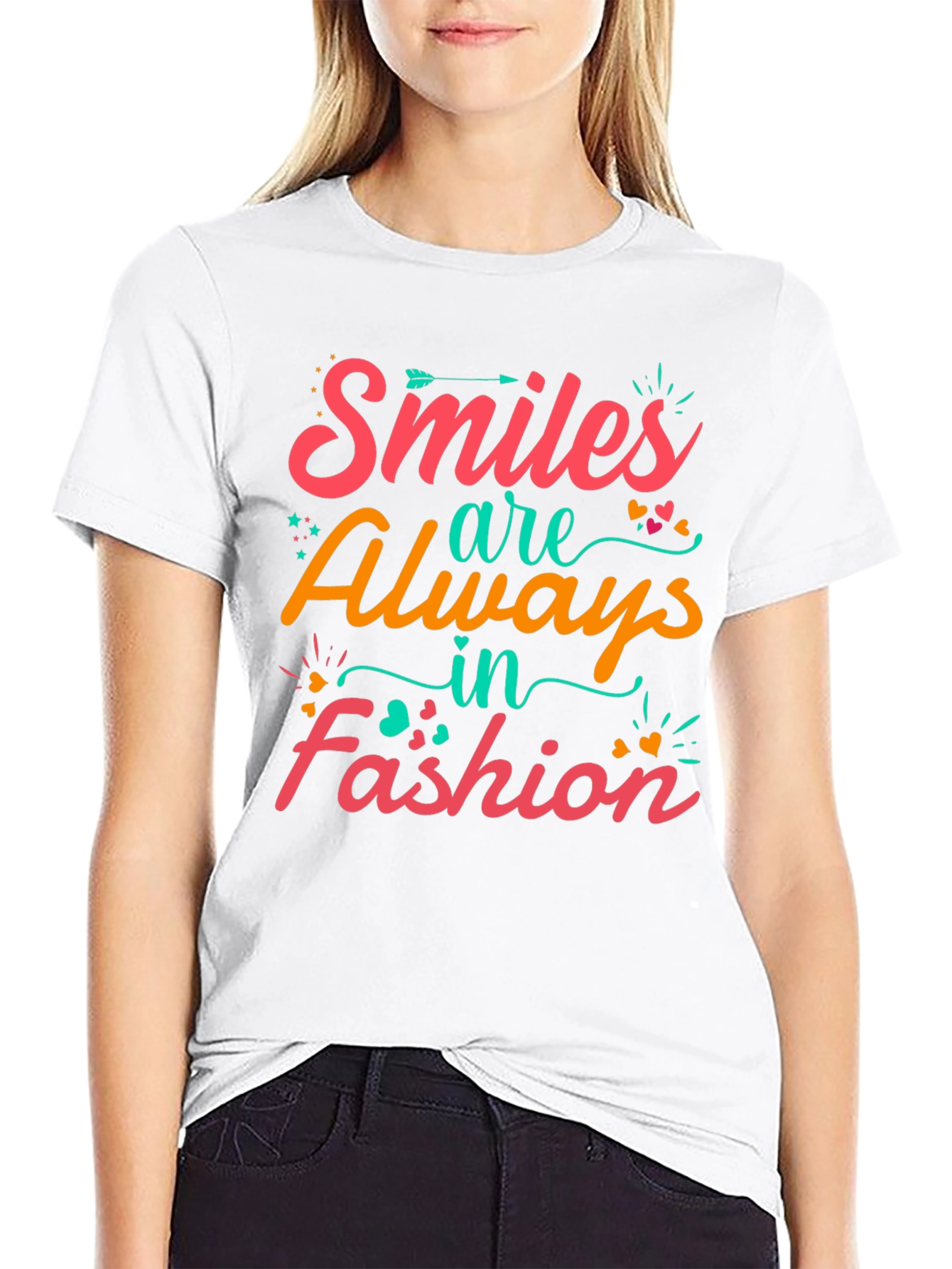 Smiles Are Always in Fashion Graphic T-Shirt
