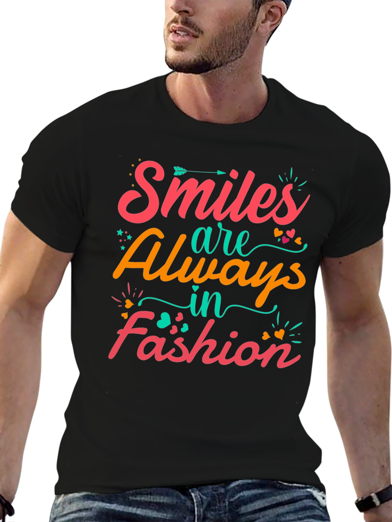 Smiles Are Always in Fashion Graphic T-Shirt