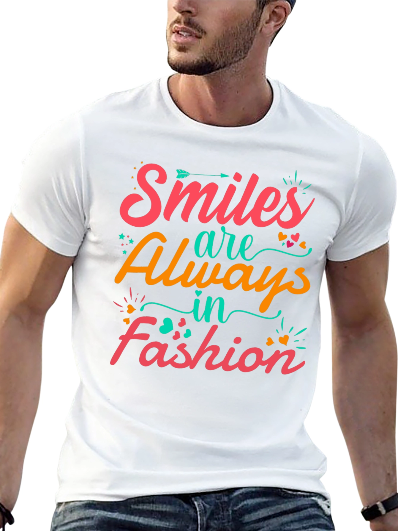 Smiles Are Always in Fashion Graphic T-Shirt