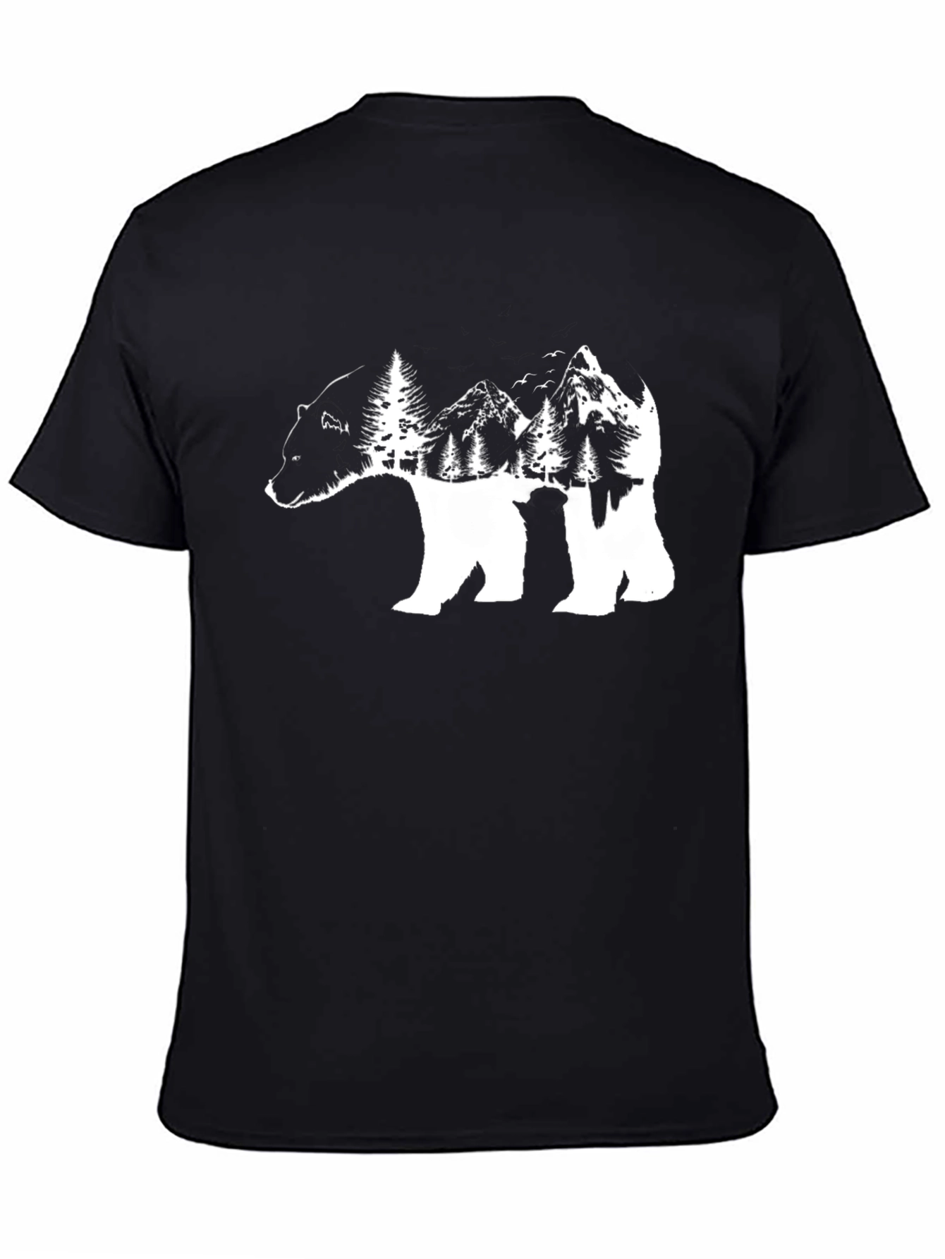 Bear Mountain Graphic Tee - Black