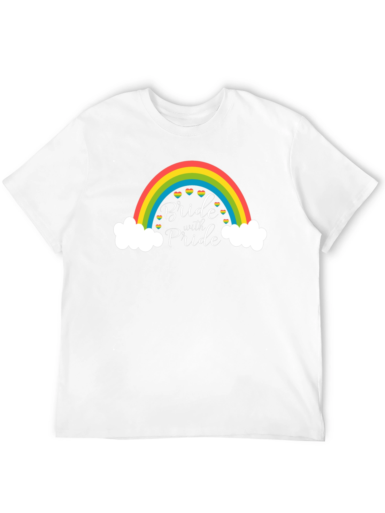 Bride With Pride Rainbow T-Shirt