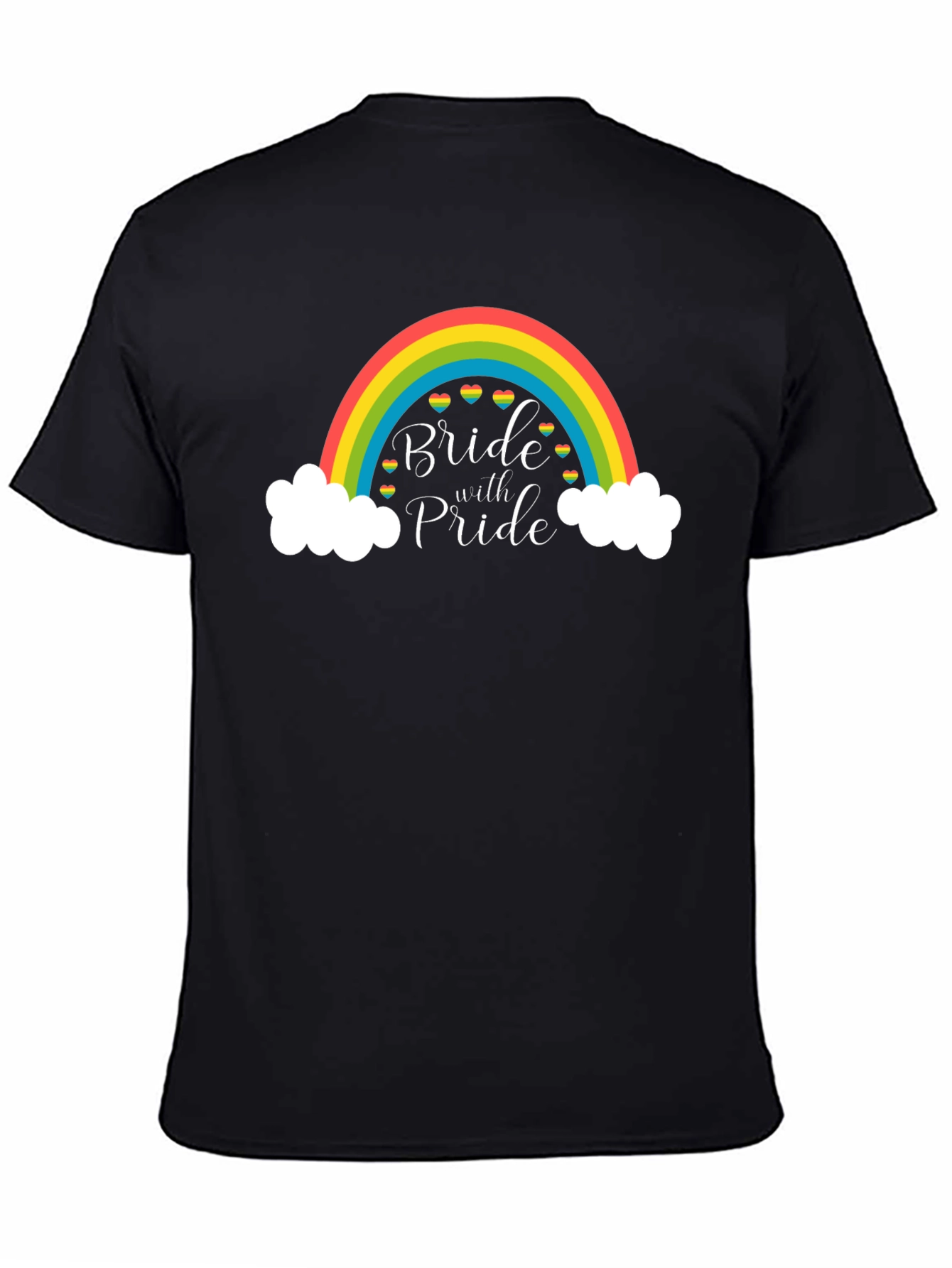 Bride With Pride Rainbow T-Shirt