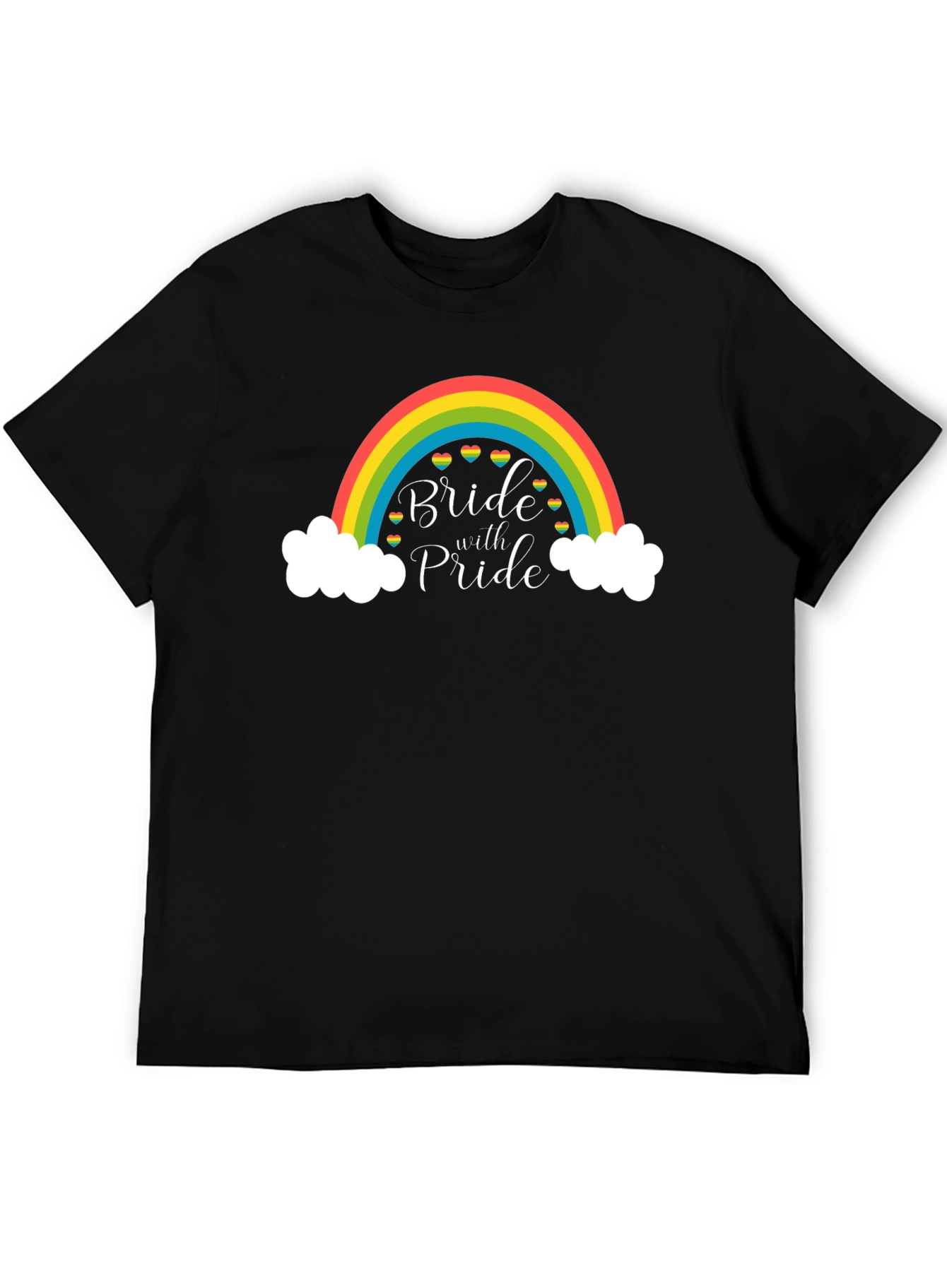 Bride With Pride Rainbow T-Shirt