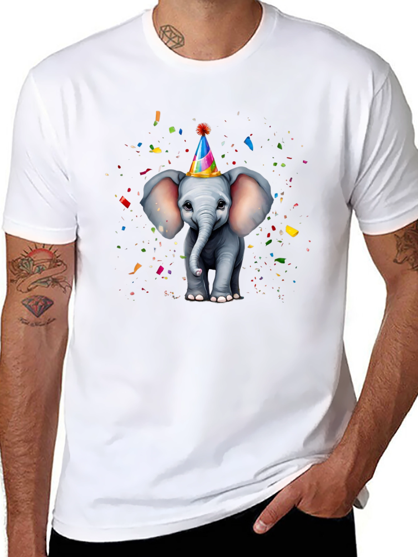 Elephant Birthday Party T-Shirt