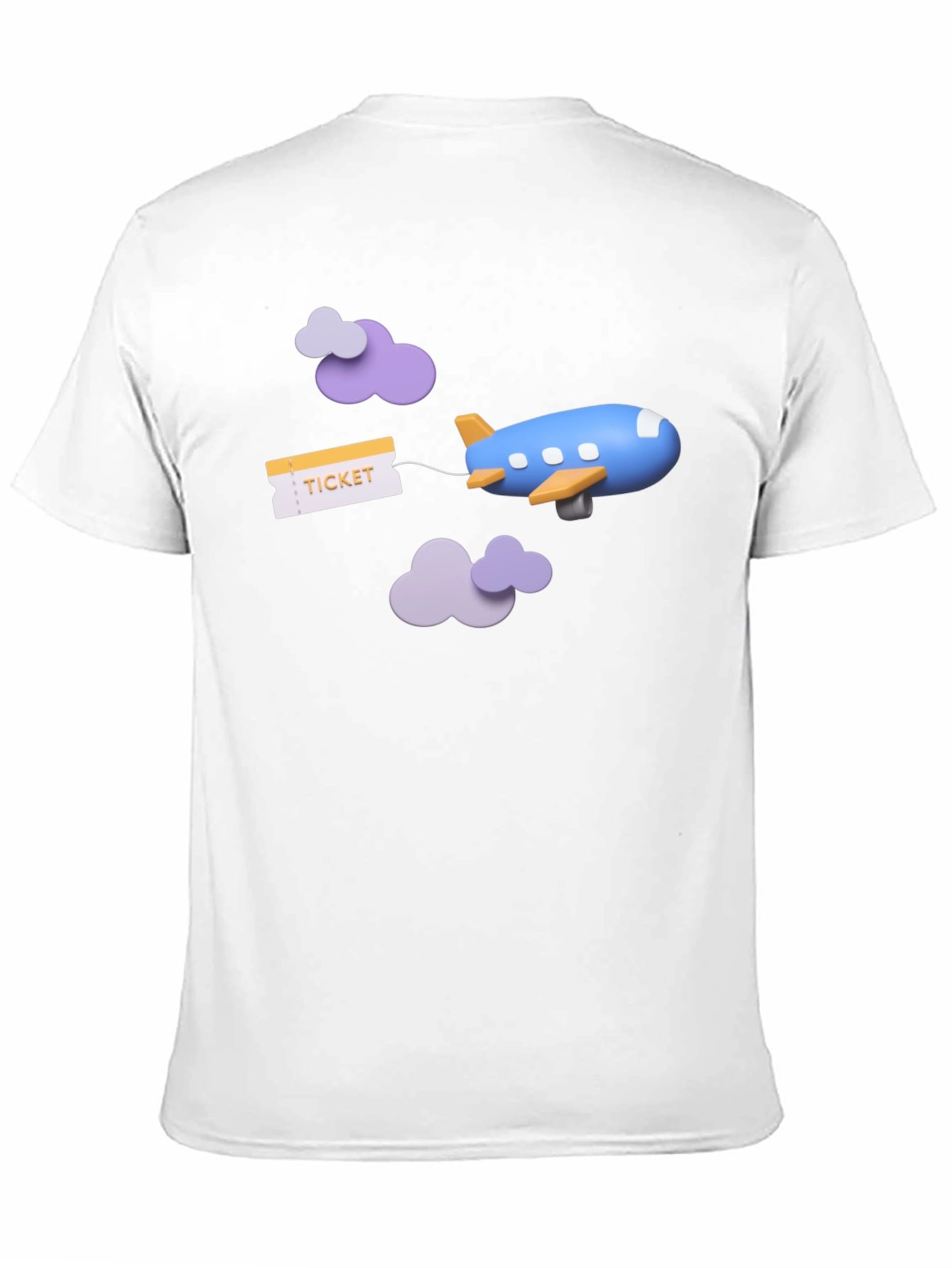 Travel Ticket Airplane T-Shirt