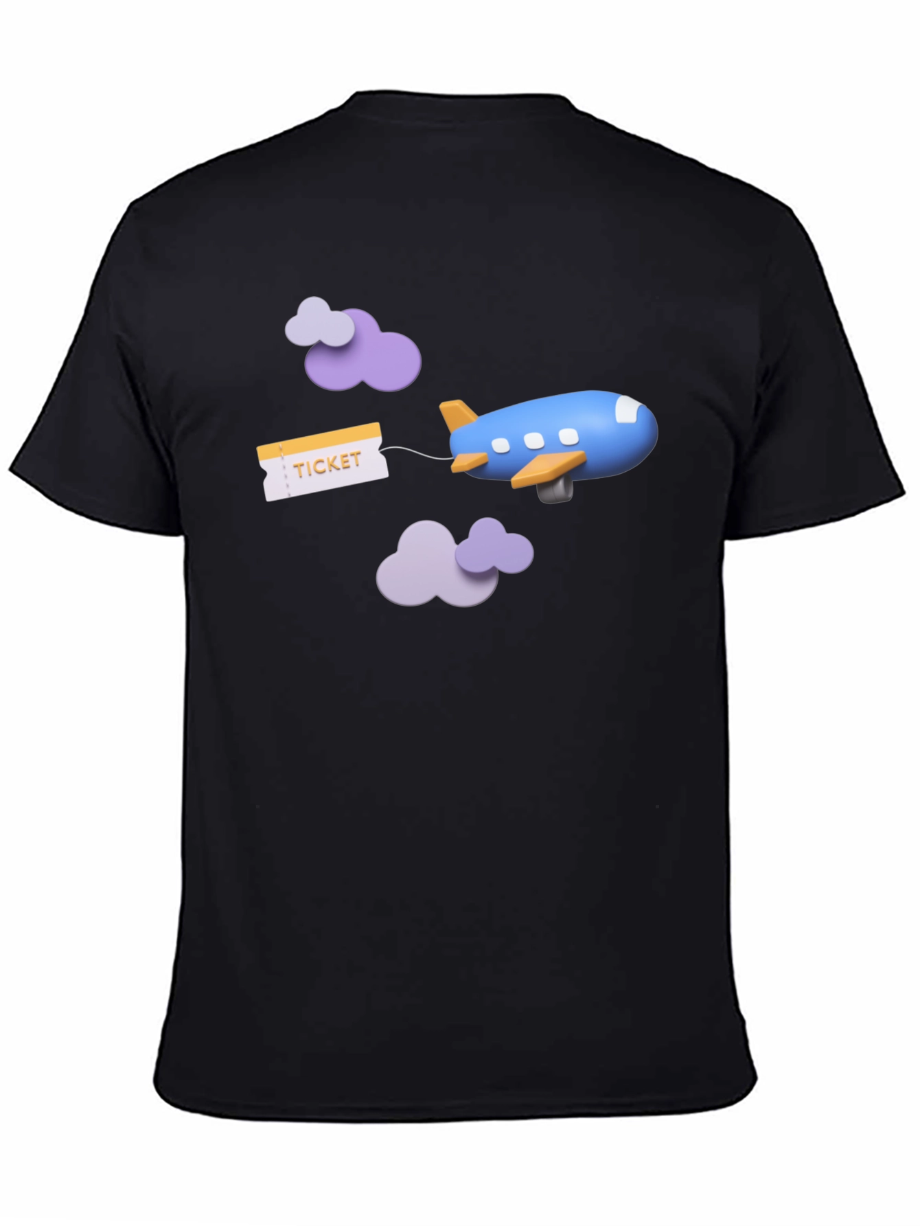 Travel Ticket Airplane T-Shirt