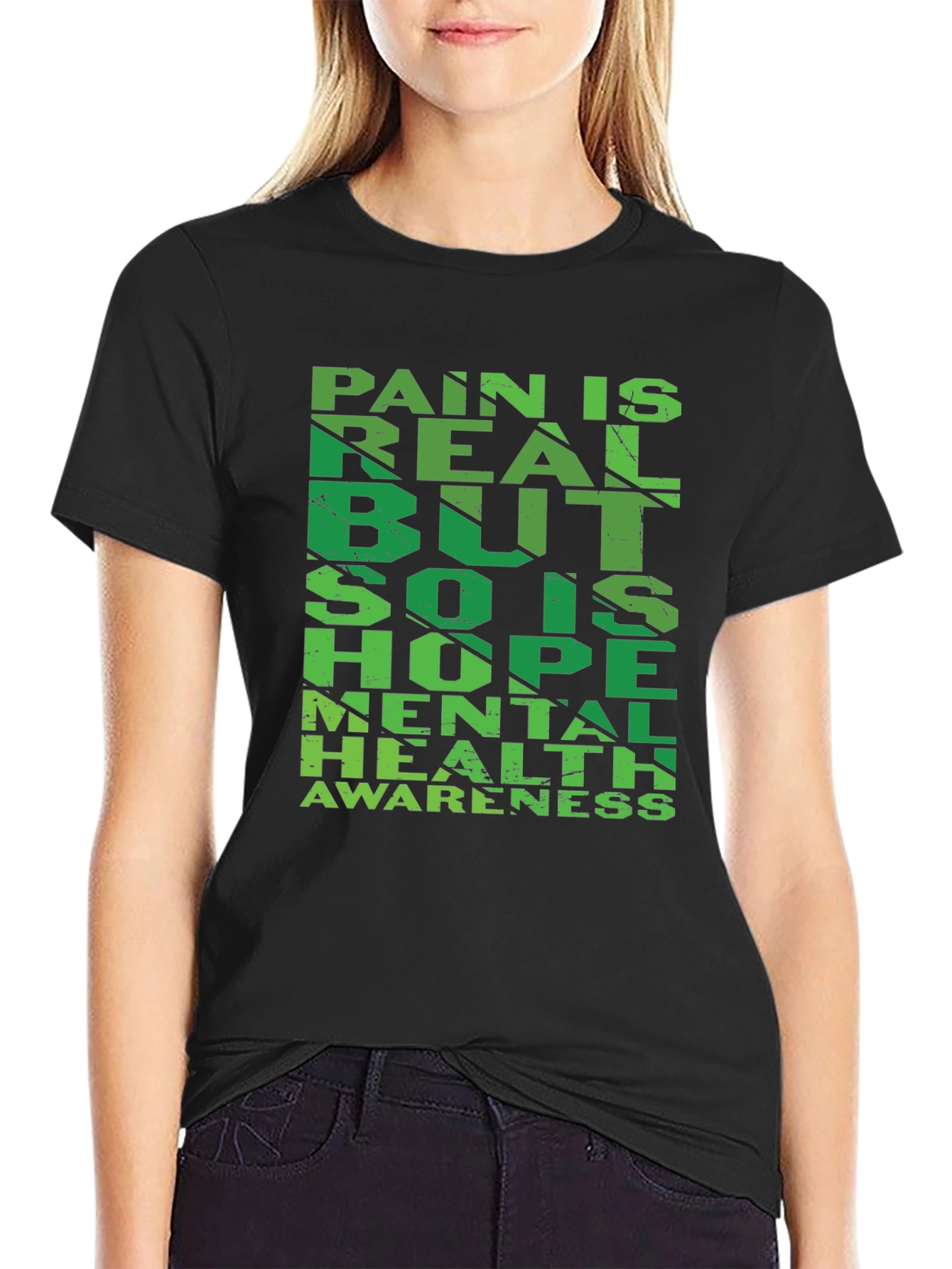 Mental Health Awareness Graphic T-Shirt