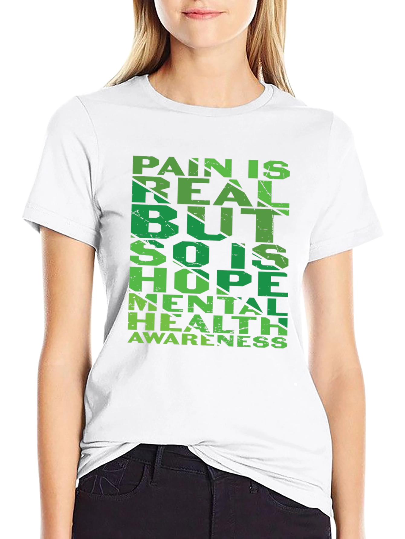 Mental Health Awareness Graphic T-Shirt
