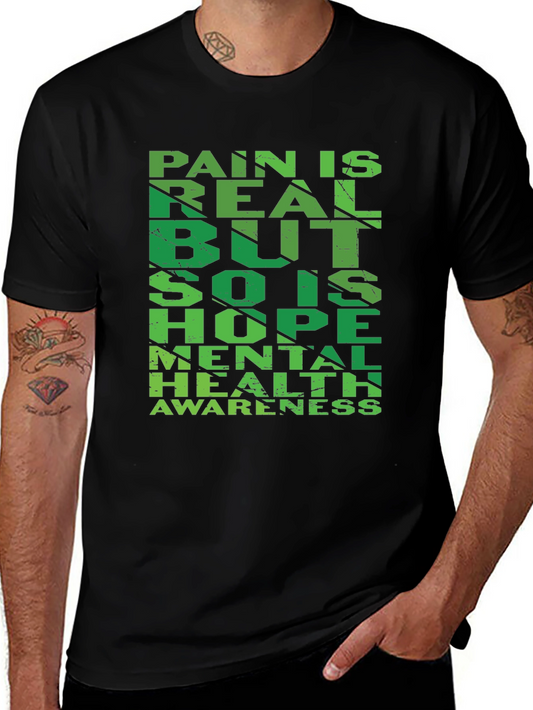 Mental Health Awareness Graphic T-Shirt
