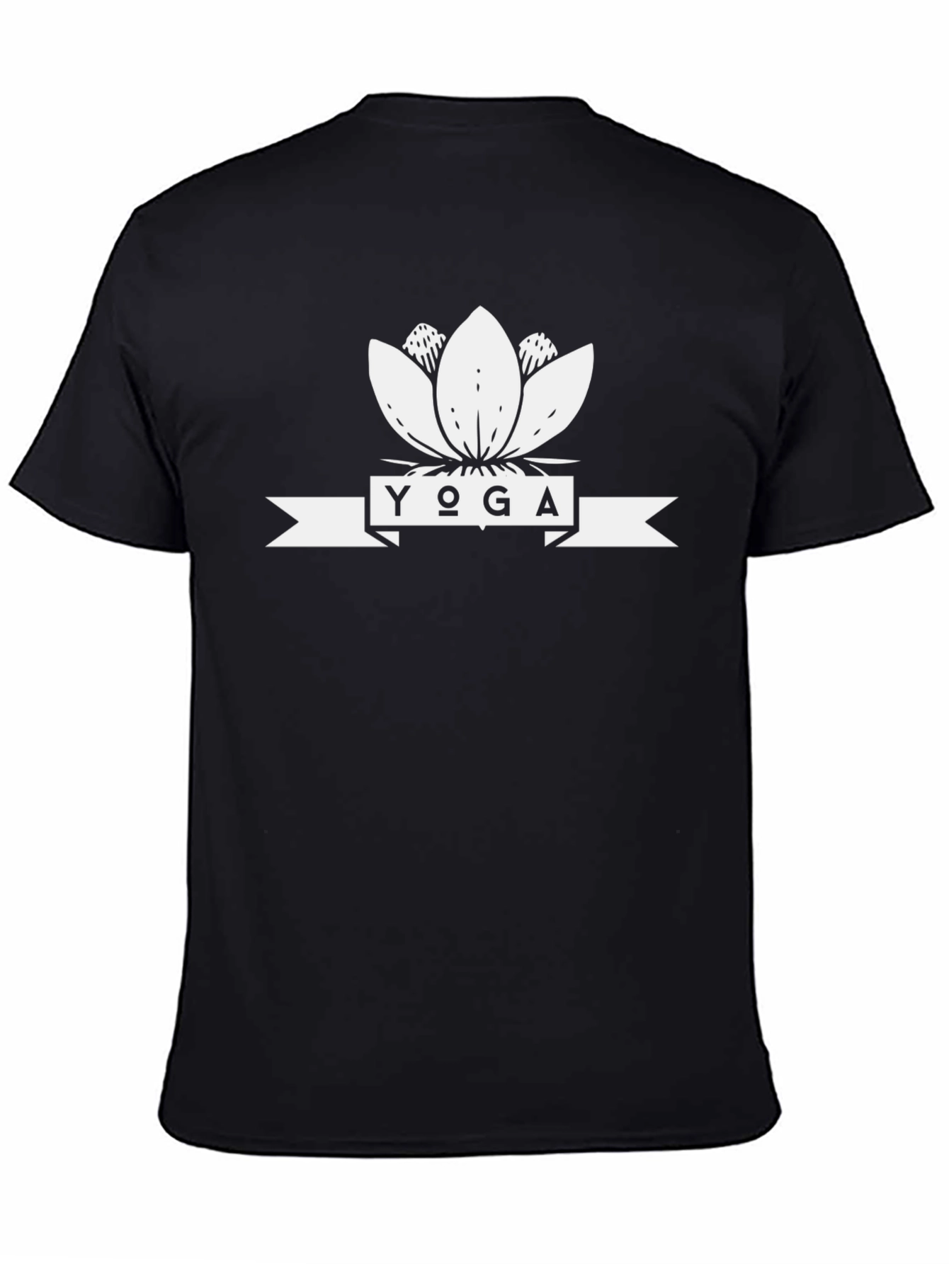 Yoga Lotus Flower T-Shirt - Stylish Meditative Design