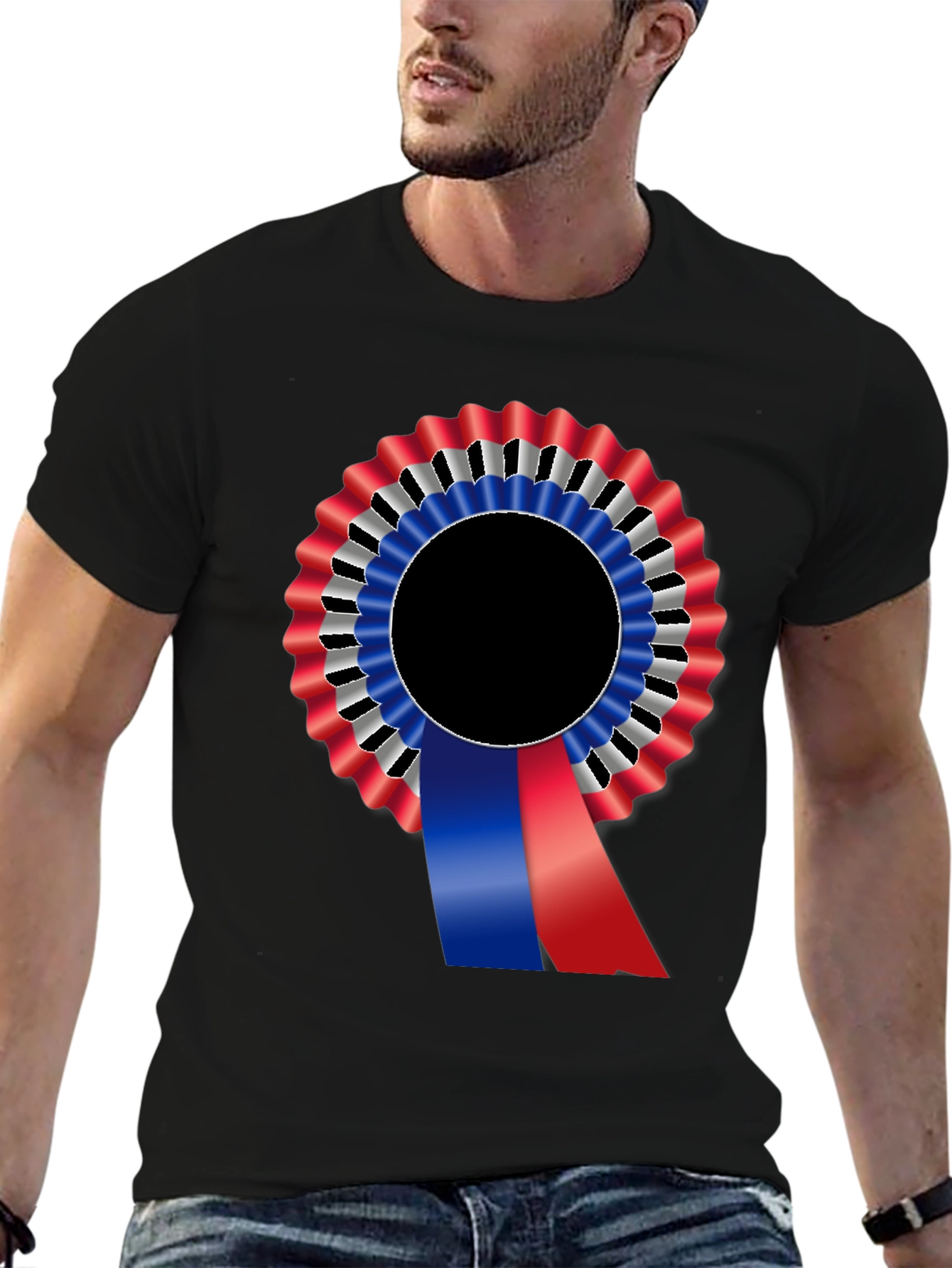 Ribbon Rosette Graphic Tee