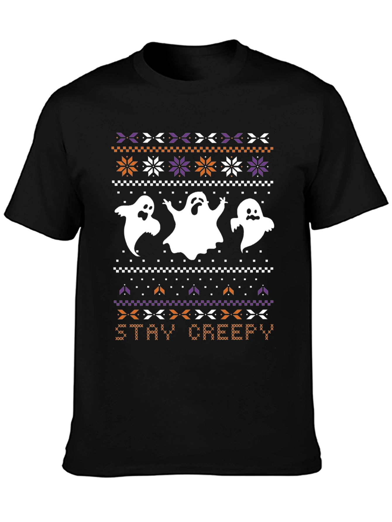 Stay Creepy Halloween Ghost T-Shirt