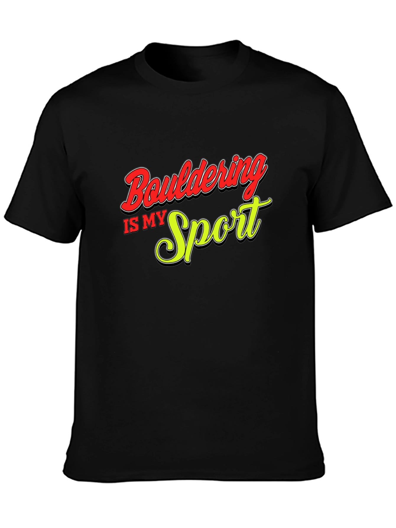 Bouldering Is My Sport Graphic Tee