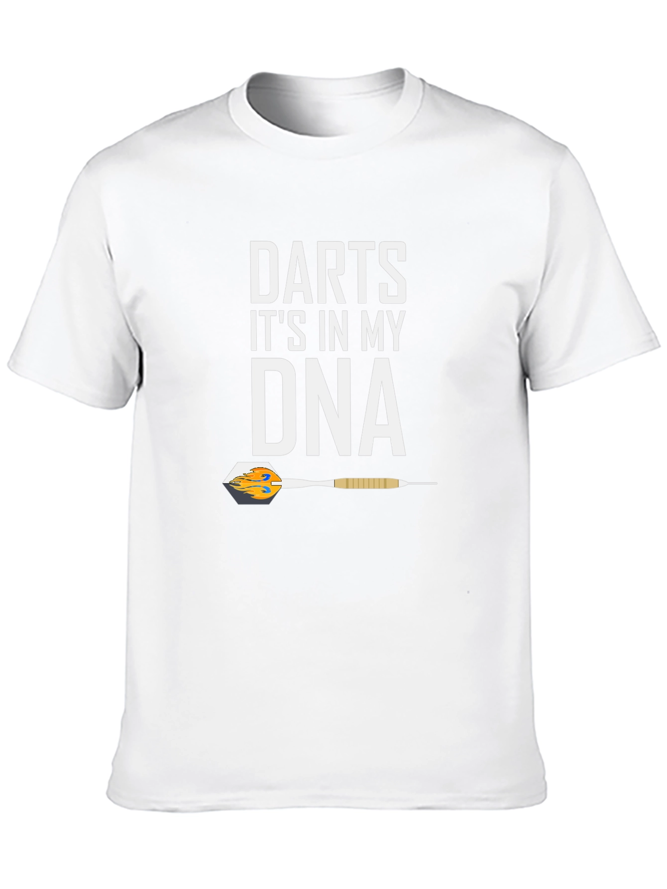 Darts Its in My DNA Black T-Shirt
