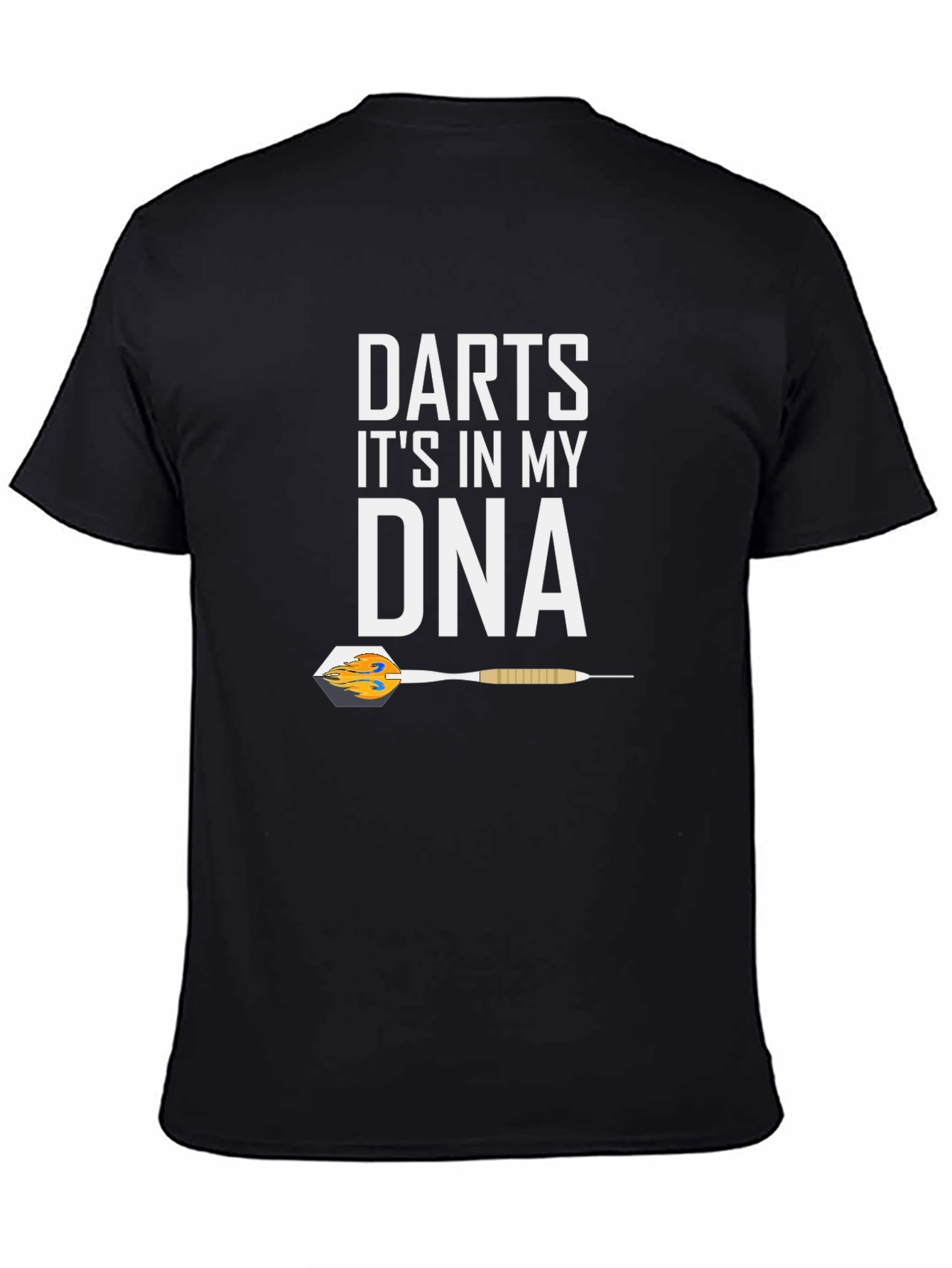 Darts Its in My DNA Black T-Shirt