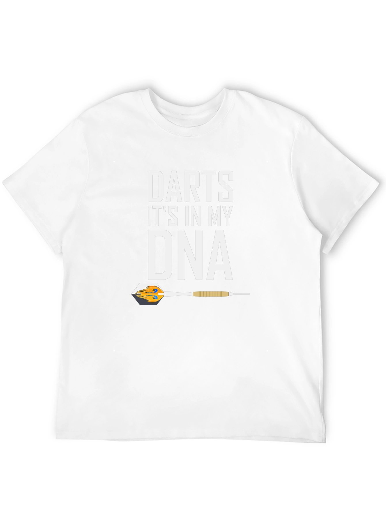 Darts Its in My DNA Black T-Shirt