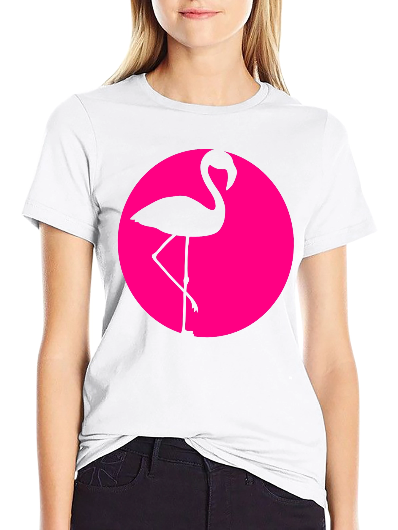 Cool Flamingo Graphic Tee